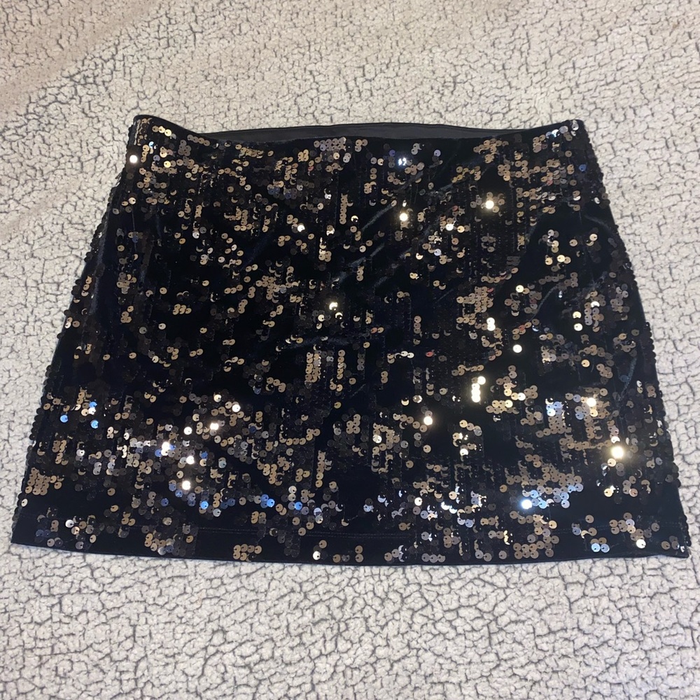 Express sparkle skirt